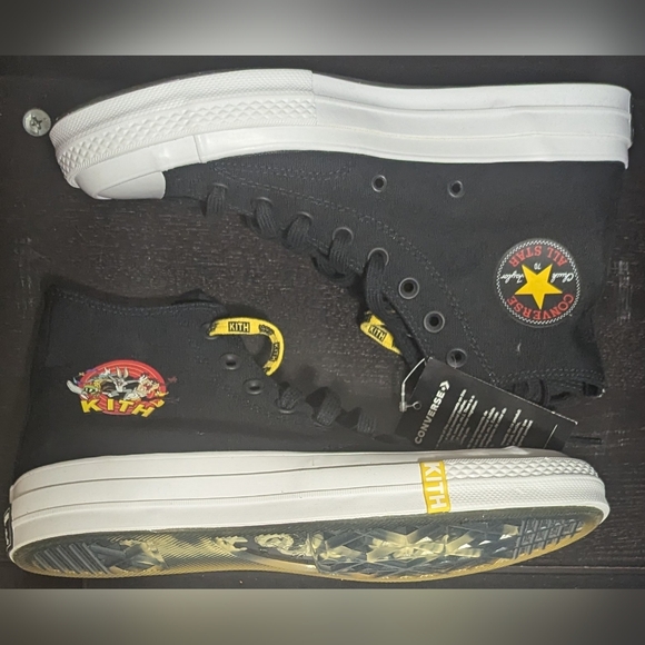 Converse Chuck Taylor All Star 70 Hi Kith X Looney Tunes Size 8| - Picture 6 of 7